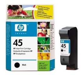 Ühilduv Tindikassett HP 45 Must hind ja info | Tindiprinteri kassetid | kaup24.ee