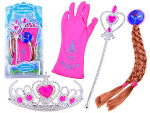 Printsess muinasjutulise ehtekomplektiga Princess Adornment, roosa hind ja info | Karnevali kostüümid | kaup24.ee