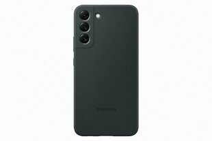 Силиконовый чехол для Samsung Galaxy S22 Plus, темно-зеленый цена и информация | Чехлы для телефонов | kaup24.ee