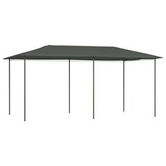 vidaXL lehtla 3 x 6 x 2,6 m, antratsiithall 160 g/m² цена и информация | Беседки, навесы, тенты | kaup24.ee