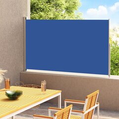 vidaXL lahtitõmmatav terrassi külgsein, 220 x 300 cm, sinine цена и информация | Зонты, маркизы, стойки | kaup24.ee