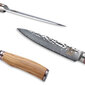 Jaapani Damaskuse nuga Zayiko, oliivi seeria, universaalne (utiliit), 12,5 cm hind ja info | Noad ja tarvikud | kaup24.ee