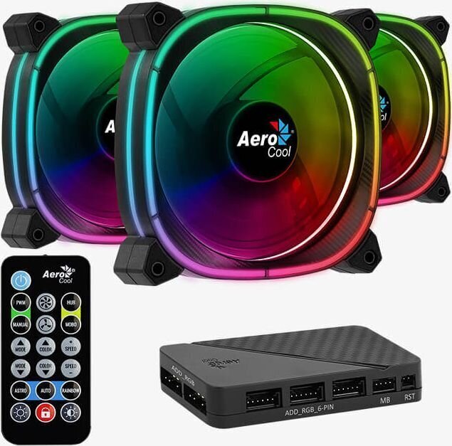 Aerocool ACF3-AT10217.02 hind ja info | Arvuti ventilaatorid | kaup24.ee