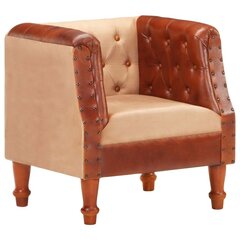 Кресло, 67x59x77 см, коричневое цена и информация | Кресла | kaup24.ee