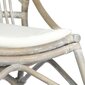 vidaXL rotangist tool, hall, lina hind ja info | Tugitoolid ja tugitoolvoodid | kaup24.ee