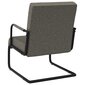vidaXL vetruvate jalgadega tool, hall, kunstnahk hind ja info | Tugitoolid ja tugitoolvoodid | kaup24.ee