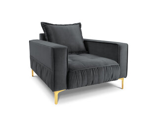 Кресло Interieurs86 Triomphe, темно-серое/золотое цена и информация | Кресла в гостиную | kaup24.ee