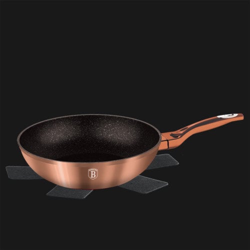 WOK-pann BerlingerHaus Rosegold, 28 cm цена и информация | Pannid | kaup24.ee