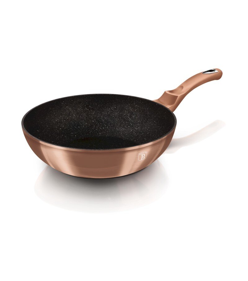 WOK-pann BerlingerHaus Rosegold, 28 cm цена и информация | Pannid | kaup24.ee