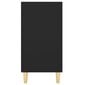 vidaXL puhvetkapp, must, 103,5x35x70 cm, puitlaastplaat hind ja info | Elutoa väikesed kapid | kaup24.ee