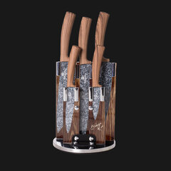 Набор ножей BerlingerHaus Forest Line, 6 предметов цена и информация | Подставка для ножей Tescoma Woody, 21 см | kaup24.ee