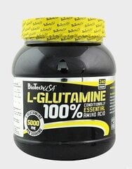 Toidulisand Biotech USA 100% L-Glutamine 240 g цена и информация | Аминокислоты | kaup24.ee