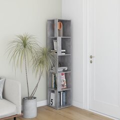 Nurgakapp, 33x33x164,5cm, halli värvi hind ja info | Elutoa väikesed kapid | kaup24.ee