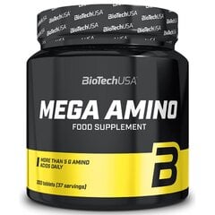 Toidulisand Mega Amino 3200, 300 tabletti hind ja info | Biotech Kaitsevahendid ja meditsiinitarbed | kaup24.ee