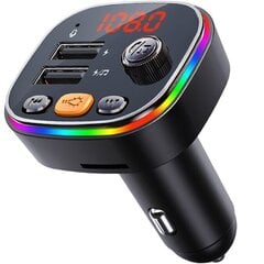 FM модулятор с зарядкой BT/RGB LED цена и информация | FM модуляторы, FM трансмиттер | kaup24.ee