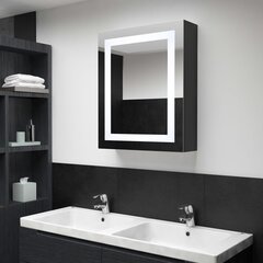 vidaXL LED vannitoa peegelkapp, 50 x 13 x 70 cm hind ja info | Vannitoakapid | kaup24.ee