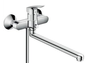 Vannisegisti Hansgrohe Logis pika kraaniga, 71402000 цена и информация | Смесители | kaup24.ee