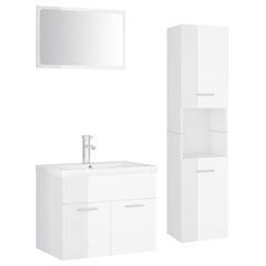 Комплект мебели для ванной, белый цена и информация | Комплекты в ванную | kaup24.ee