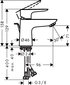 Valamusegisti Hansgrohe Talis E 80 hind ja info | Vannitoa segistid | kaup24.ee