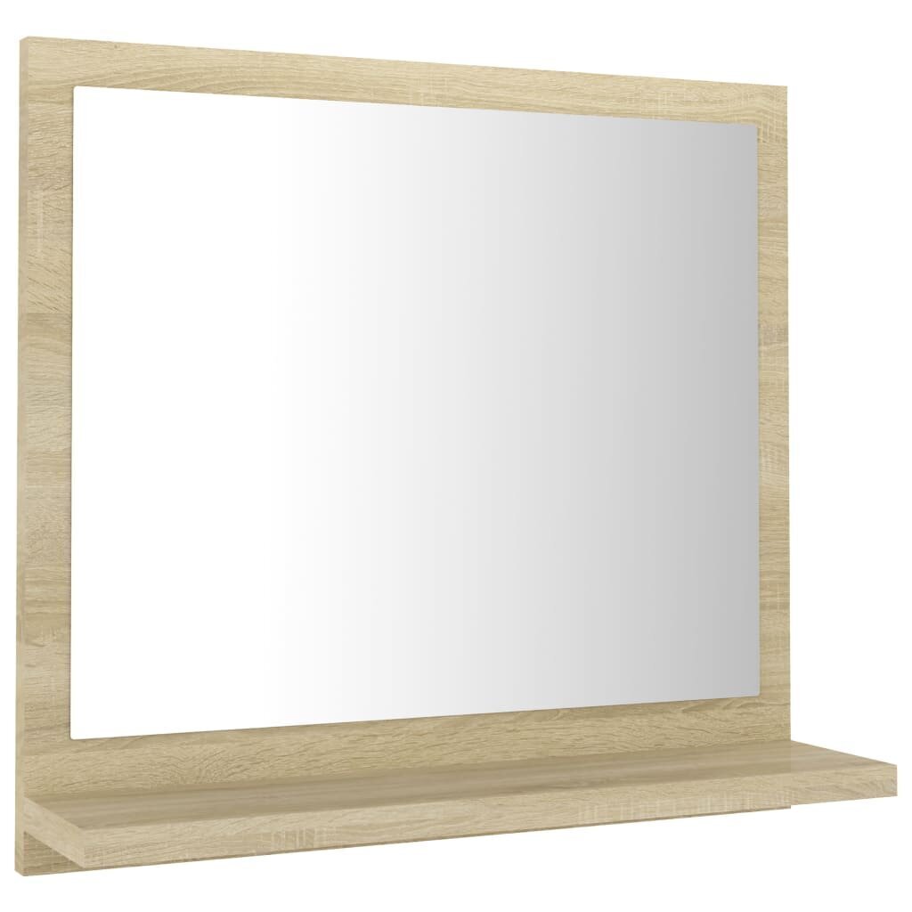 vidaXL vannitoa peeglikapp Sonoma tamm 40x10,5x37 cm puitlaastplaat цена и информация | Vannitoa peeglid | kaup24.ee