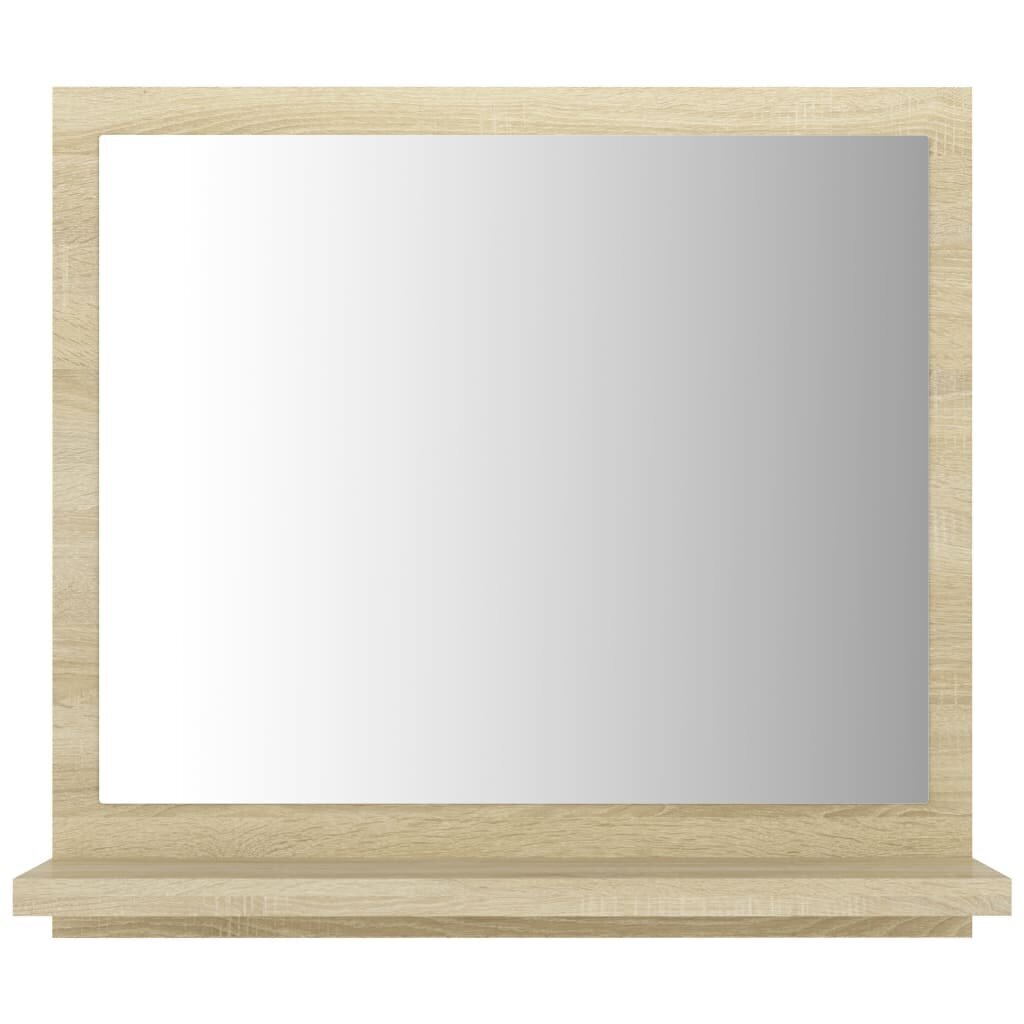 vidaXL vannitoa peeglikapp Sonoma tamm 40x10,5x37 cm puitlaastplaat цена и информация | Vannitoa peeglid | kaup24.ee