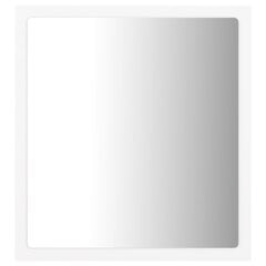 vidaXL LED vannitoa peeglikapp, valge, 40 x 8,5 x 37 cm, akrüül цена и информация | Зеркала | kaup24.ee