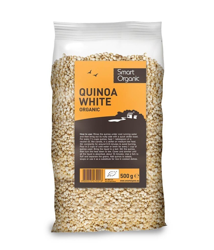 Kinoa Smart Organic, 300 g hind ja info | Pähklid, seemned, kuivatatud puuviljad | kaup24.ee