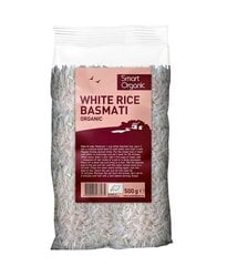 Valge basmati riis Smart Organic, 500 g hind ja info | Kuivained, tangud, riis | kaup24.ee