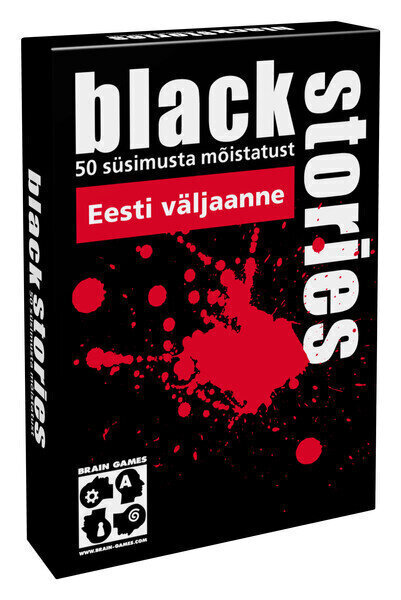 Lauamäng Brain Games Black Stories цена и информация | Lauamängud ja mõistatused | kaup24.ee