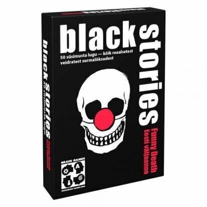 Lauamäng Brain Games Black Stories: Funny Death. Kummalised mõrvad ja surmad! цена и информация | Lauamängud ja mõistatused | kaup24.ee