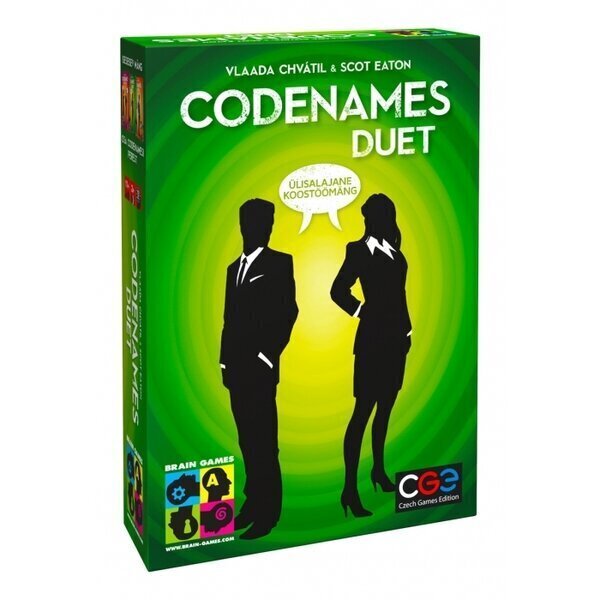 Lauammäng Brain Games Codenames Duet цена и информация | Lauamängud ja mõistatused | kaup24.ee