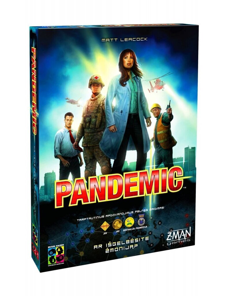 Настольная игра Brain Games Pandemic, EE цена | kaup24.ee