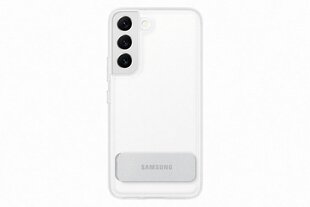 Samsung Clear Standing Cover Galaxy S22 läbipaistev EF-JS901CTEGWW hind ja info | Telefoni kaaned, ümbrised | kaup24.ee