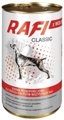Konserv koertele Rafi Classic veiselihaga​, 1,25 kg hind ja info | Konservid koertele | kaup24.ee
