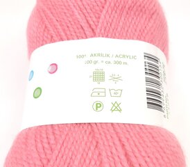 Нитки для вязания BonBon Ince; цвет розовый 98202 цена и информация | Принадлежности для вязания | kaup24.ee