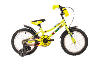Laste jalgratas DHS Speedy 1601 16", roheline hind ja info | Jalgrattad | kaup24.ee