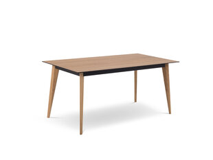 Раскладной стол Windsor & Co Royal, 140x90 см, коричневый цена и информация | Кухонные и обеденные столы | kaup24.ee