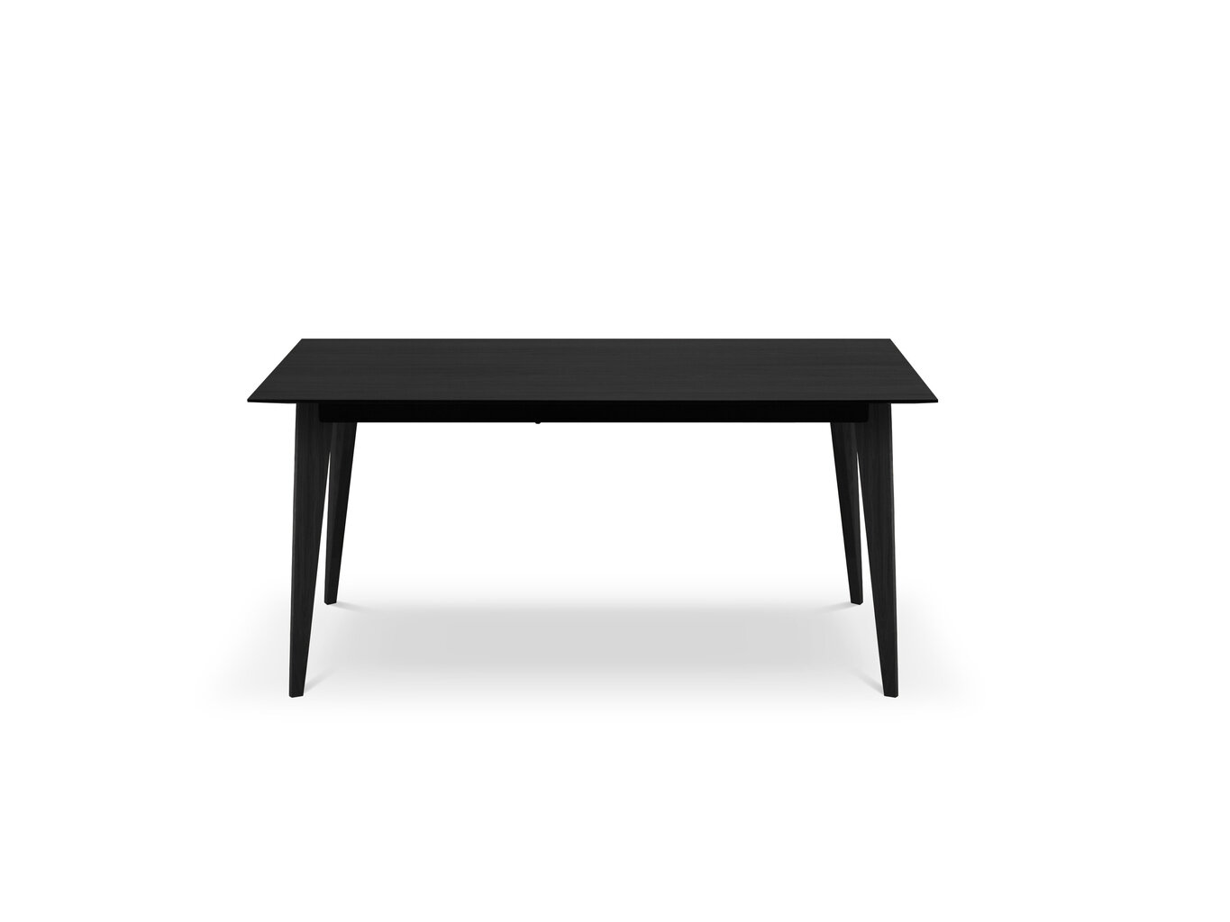 Pikendatav laud Windsor & Co Royal, 140x90 cm, must hind ja info | Köögi- ja söögilauad | kaup24.ee