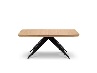 Раскладной стол Windsor & Co Sky, 180 см, коричневый/черный цена и информация | Кухонные и обеденные столы | kaup24.ee