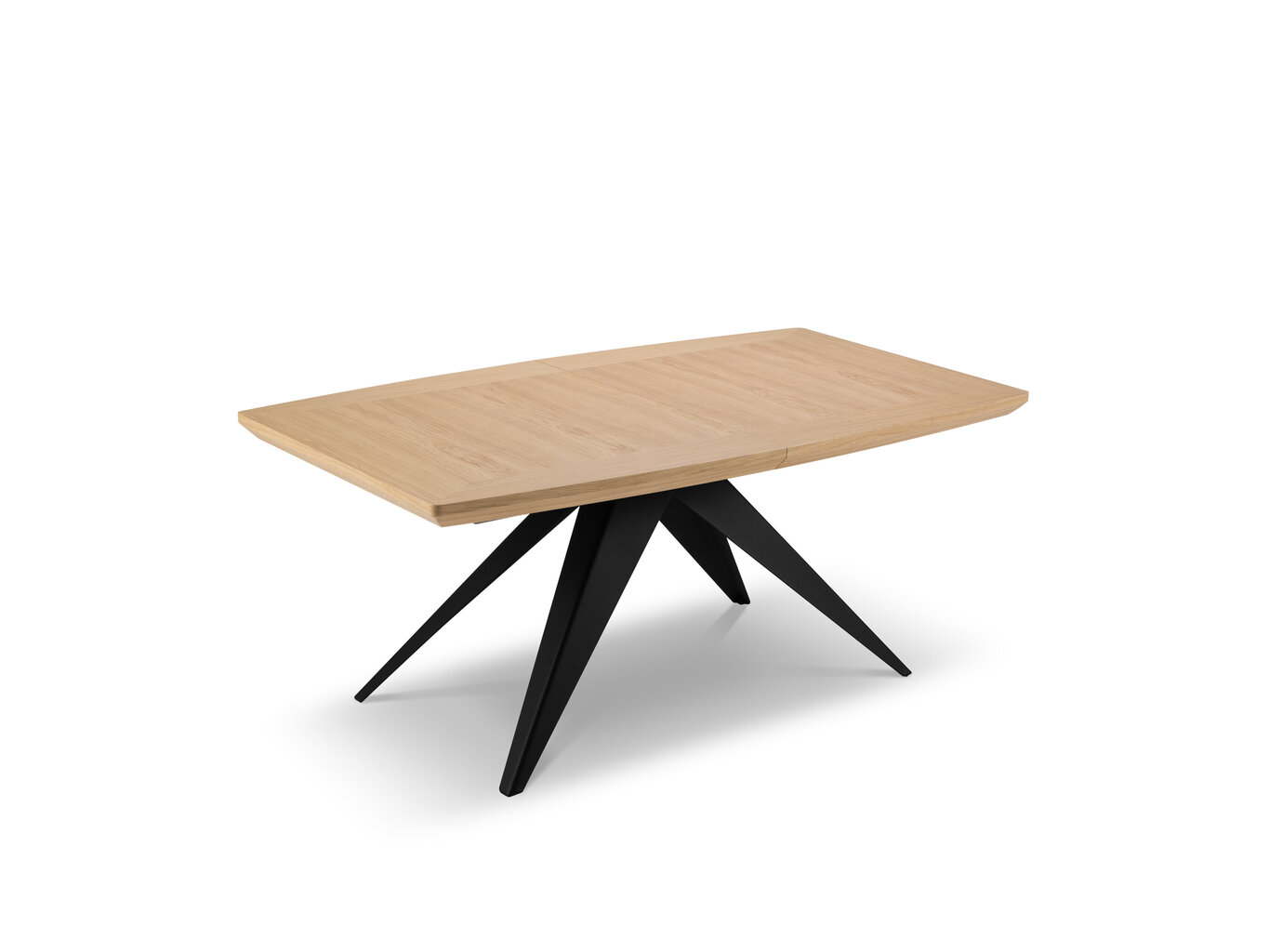 Pikendatav laud Windsor & Co Sky, 180 cm, pruun/must hind ja info | Köögi- ja söögilauad | kaup24.ee