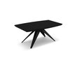 Pikendatav laud Windsor & Co Sky, 180 cm, must hind ja info | Köögi- ja söögilauad | kaup24.ee