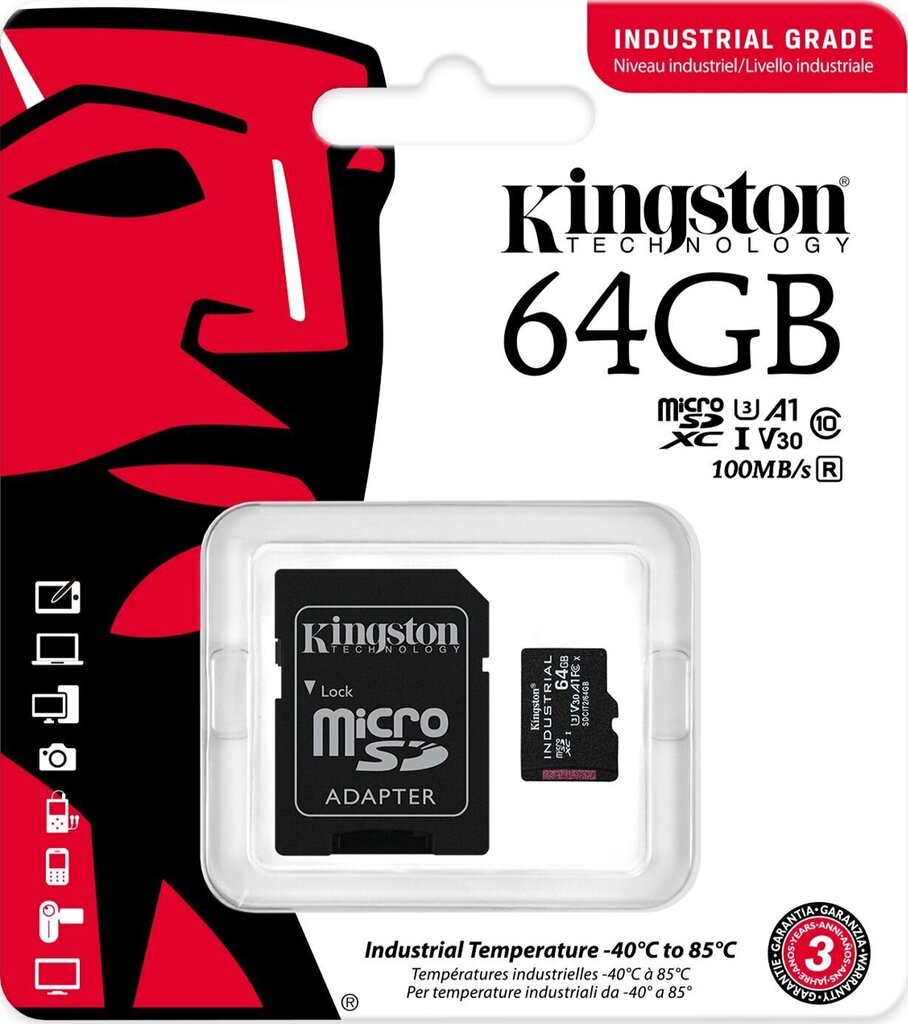 Kingston SDCIT2 64GB hind ja info | Fotoaparaatide mälukaardid | kaup24.ee