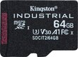 Kingston SDCIT2 64GB цена и информация | Fotoaparaatide mälukaardid | kaup24.ee