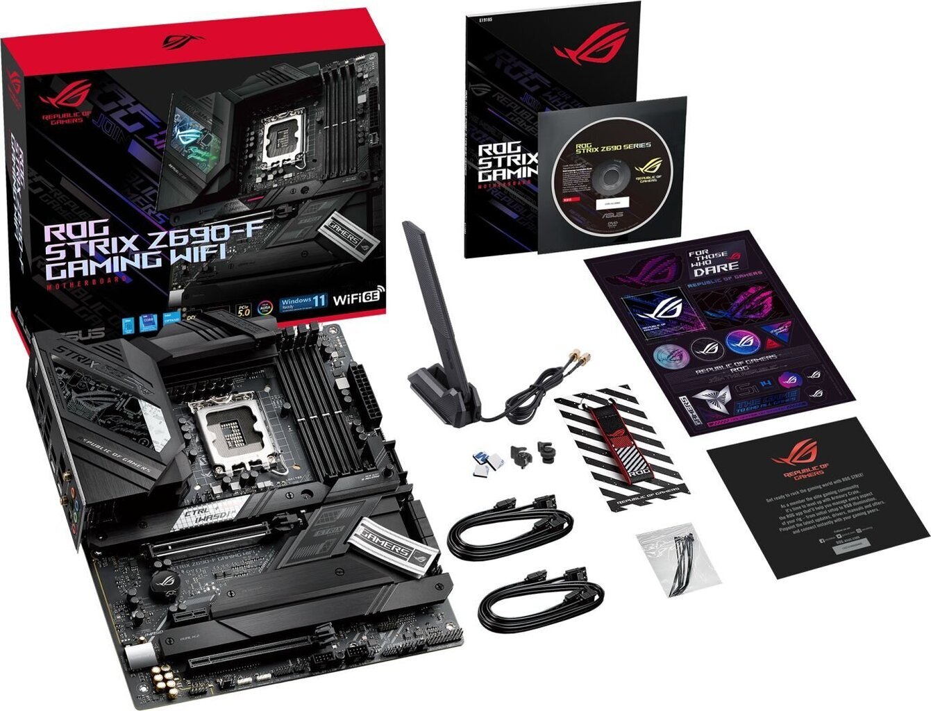 Mainboard|ASUS|Intel Z690 Express|LGA1700|ATX|Memory DDR5|Memory slots 4|1xPCI-Express 3.0 1x|1xPCI-Express 3.0 4x|1xPCI-Express 5.0 16x|4xM.2|1xHDMI| hind ja info | Emaplaadid | kaup24.ee