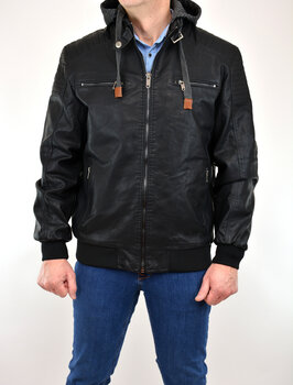 Кожаная куртка мужская Extreme 2101 цена и информация | Мужские куртки | kaup24.ee
