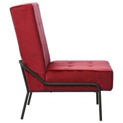 vidaXL puhketool, 65 x 79 x 87 cm, veinipunane, samet цена и информация | Кресла для отдыха | kaup24.ee
