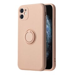 Vennus Silicone Ring telefoniümbris sobib iPhone 7 / 8 / SE 2020, roosa hind ja info | Telefoni kaaned, ümbrised | kaup24.ee