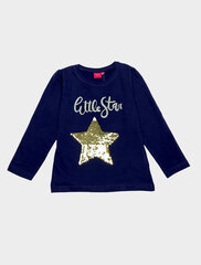 Блузка для девочек с пайетками цена и информация | Рубашки для девочек | kaup24.ee