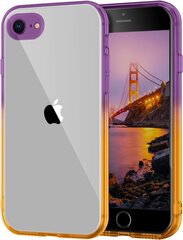 Чехол ColorFul Hard Case For Apple iPhone 7/8/SE2020, purple/orange цена и информация | Чехлы для телефонов | kaup24.ee