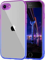 Чехол ColorFul Hard Case For Apple iPhone 7/8/SE2020, purple/blue цена и информация | Чехлы для телефонов | kaup24.ee